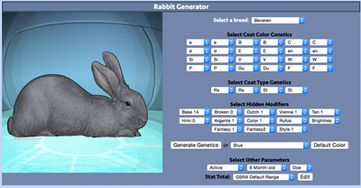 Genetics Screenshot of genes.